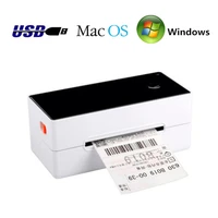 express delivery waybill product price barcode qr code sticker shipping label 40 120mm width thermal printer with bracket