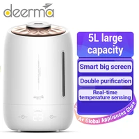 deerma f600 5l air home ultrasonic humidifier global touch version air purifying for air conditioned rooms office household