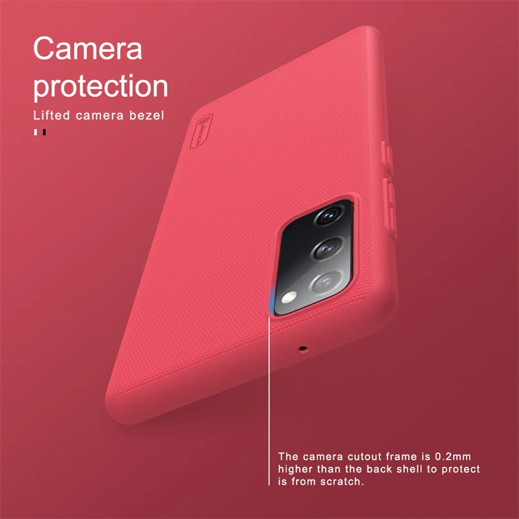 Чехол Nillkin для Samsung Galaxy S20 FE 5G Матовый Жесткий чехол-накладка из поликарбоната Fan