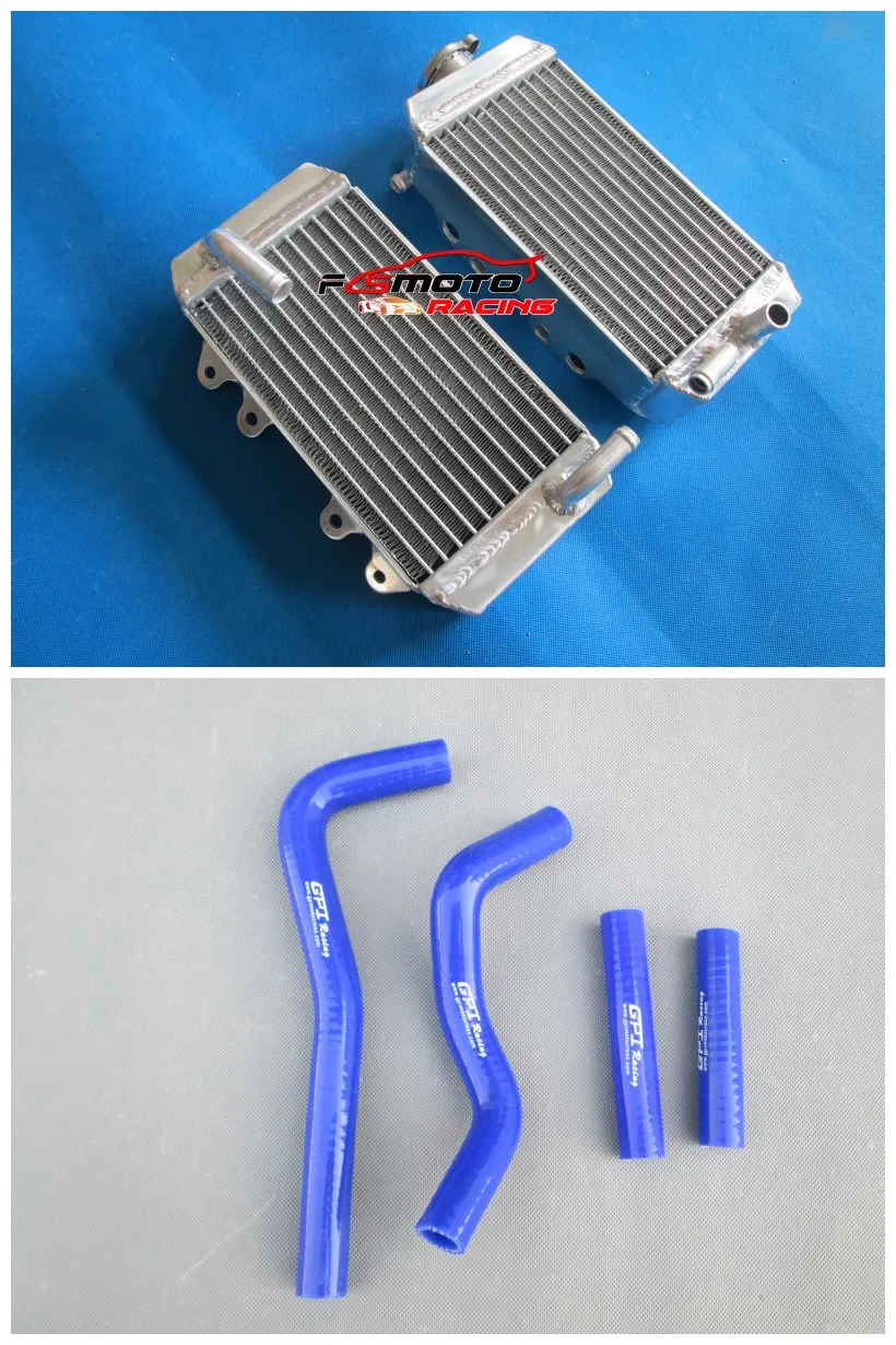 Полностью алюминиевый гоночный радиатор для Honda CRF150 CRF150R CR150F 2007 2008 2009 +