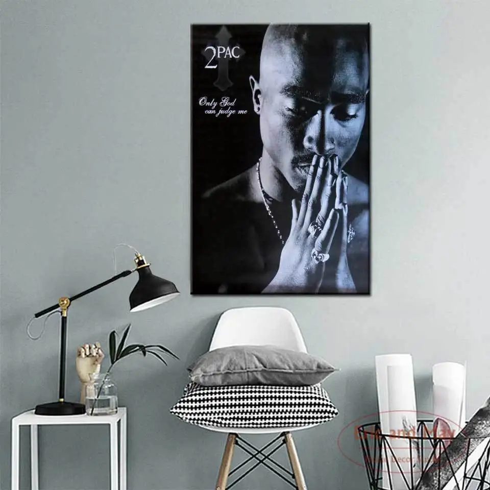 

2pac Notorious B I G Biggie Singer Tupac Shakur Posters And Prints Canvas Painting Wall Art Picture Decoration Home Decor Obrazy