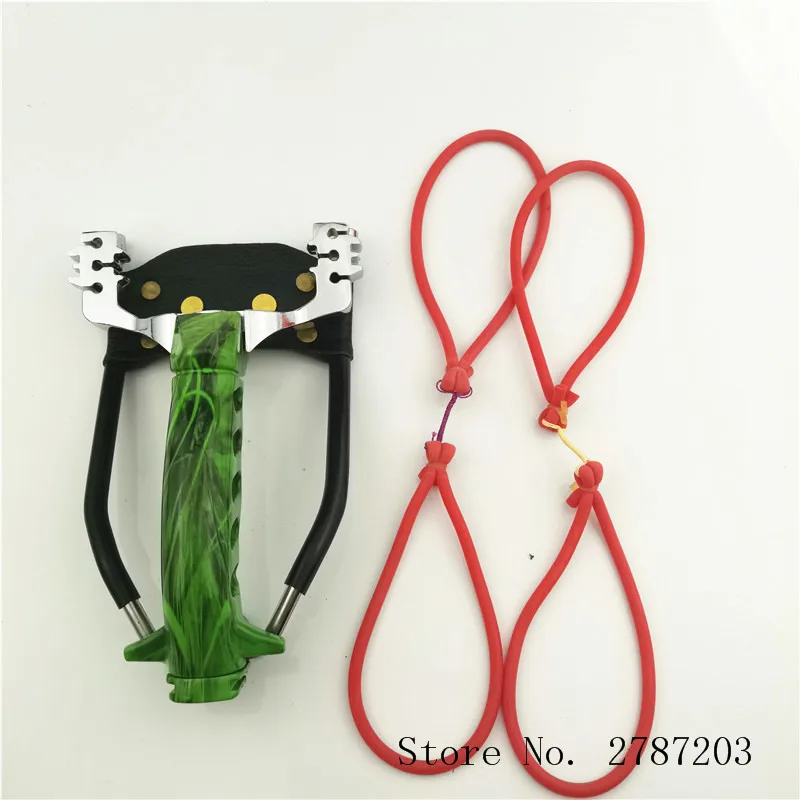 

2020 hot sale traditional slingshot rubber band high strength hunter hunting dedicated folding wrist shooting slingshot