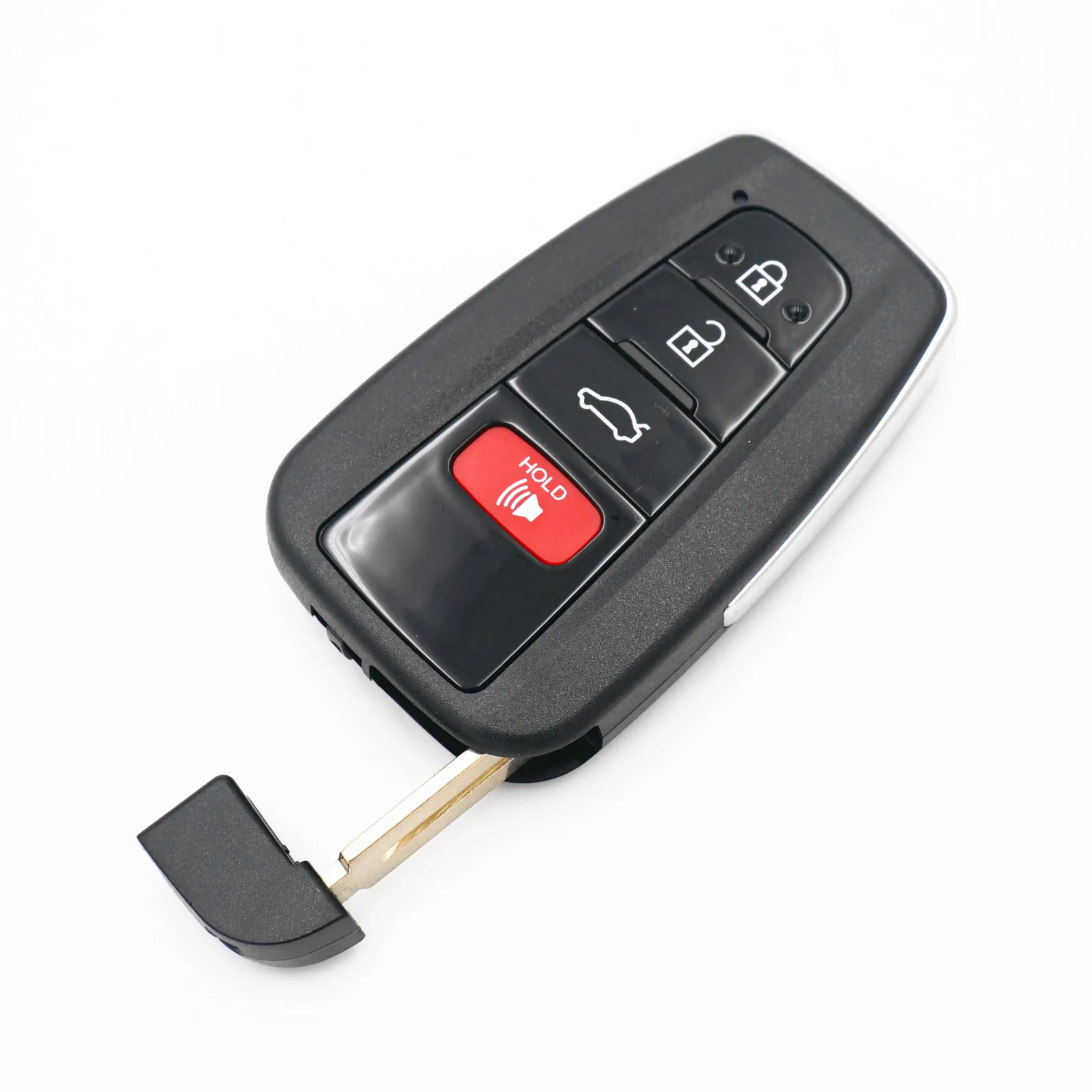 

WFMJ for Toyota RAV4 Camry Prius CH-R HYQ14FBC Keyless Entry 4 Buttons Remote Smart Key Case Shell Fob