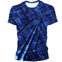 2021 new fashion 3d city print hip hop cool handsome t shirt for men oversize xxs 6xl