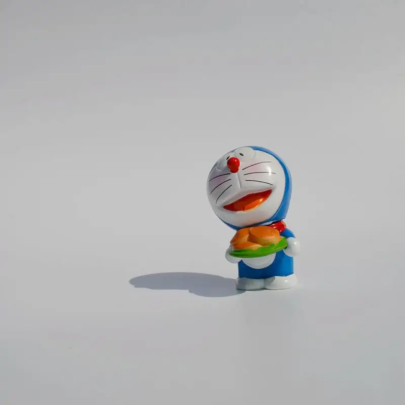 Аниме фигурки Doraemon Nobita Nobi Minamoto Shizuka Honekawa Suneo из ПВХ 6-8 см детские игрушки