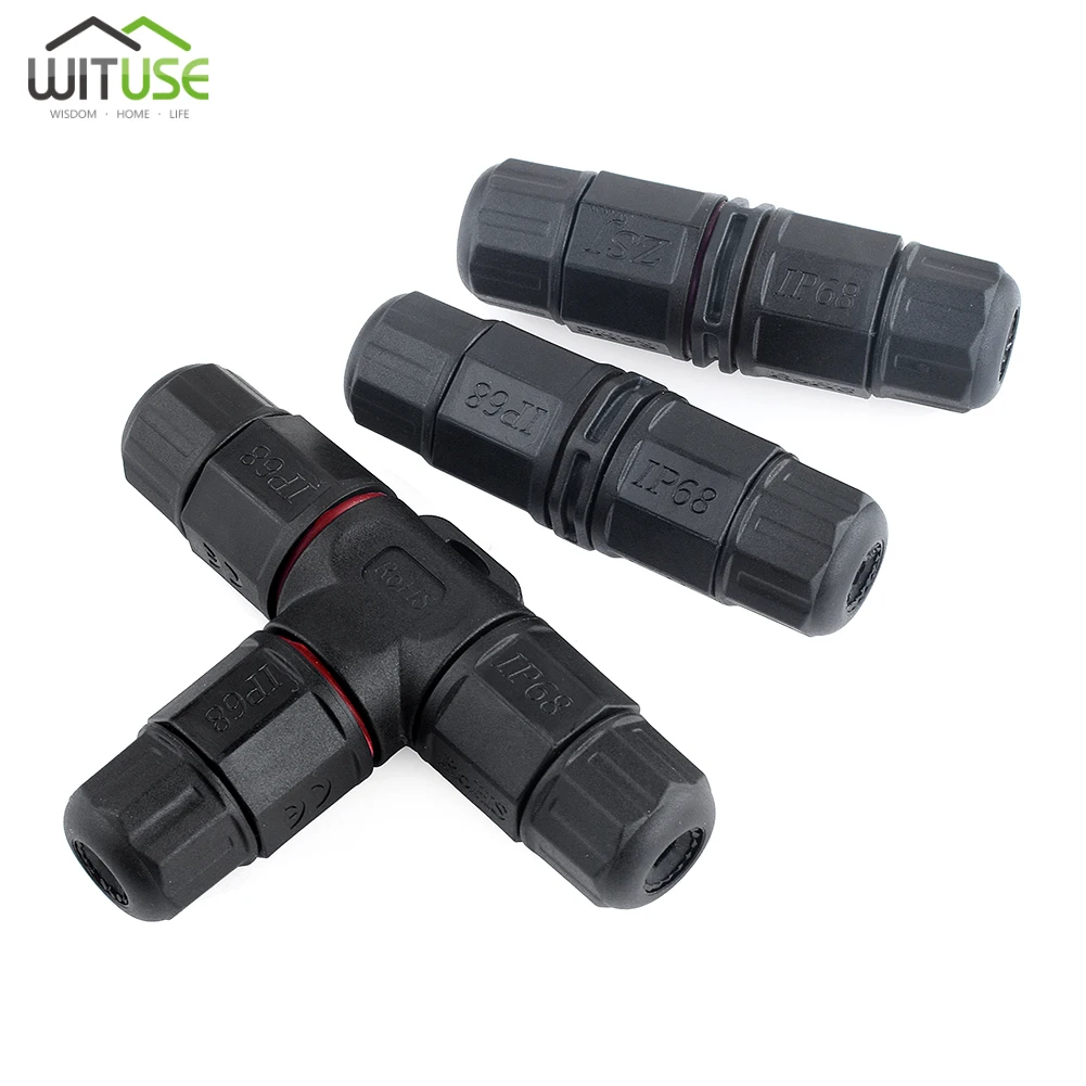 2 шт. водонепроницаемые коннекторы для светодиодсветильник Ки 3 контакта 4 5