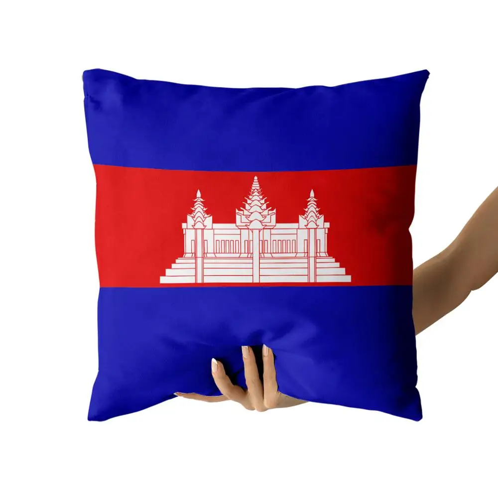 

Cambodia Cotton Canvas custom pillow custom covers Throw Pillow Pillow Covers personalized gifts