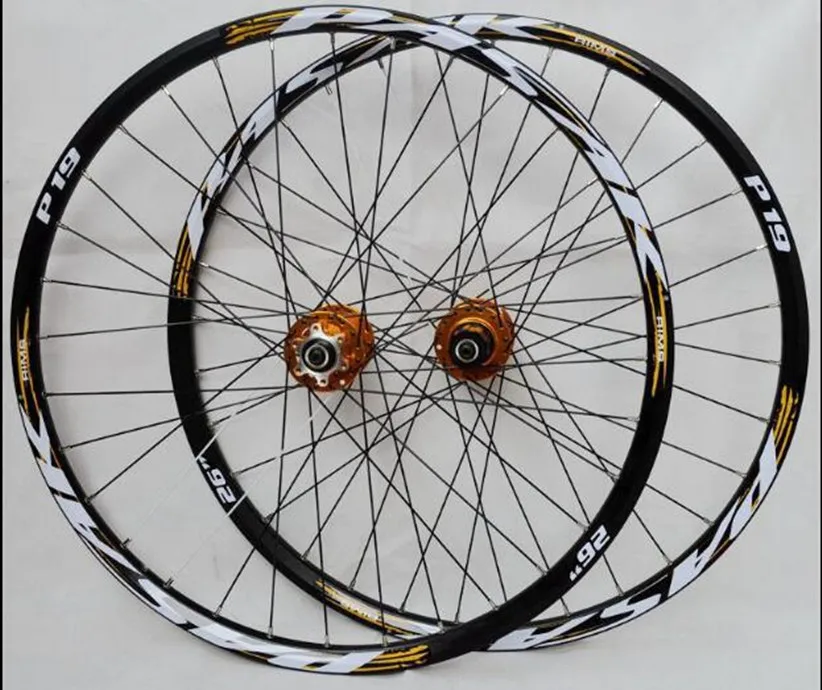 Комплект колес для горного велосипеда PASAK MTB двойные диски передние задние 4