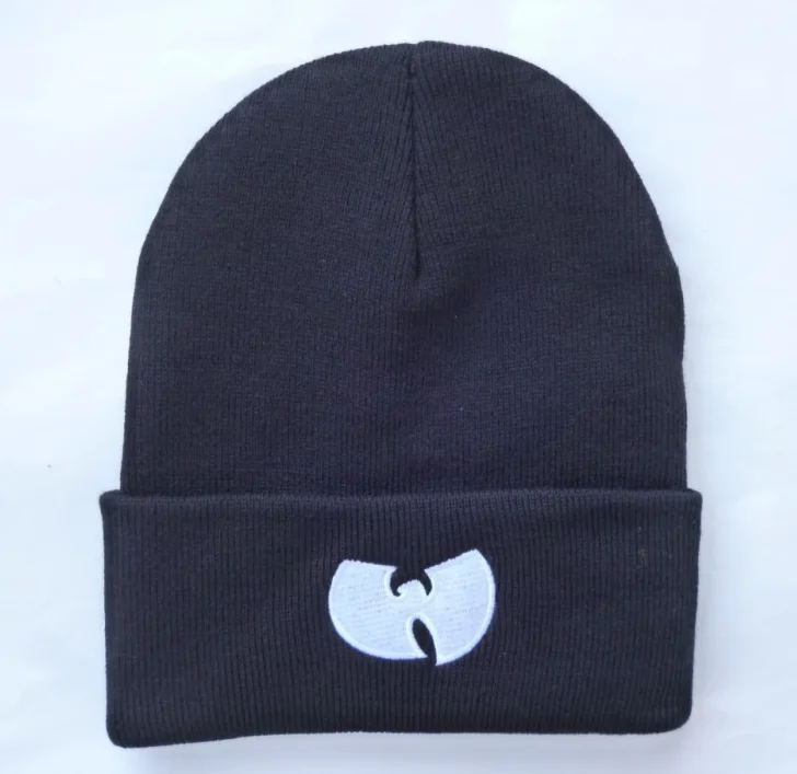 3 цвета женская шапка с WU TANG CLAN теплые зимние шапки для мужчин и женщин вязаная