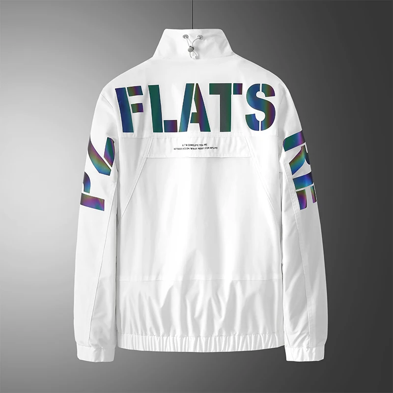 Новинка 2021 Мужская Осенняя трендовая Красивая искусственная куртка одежда