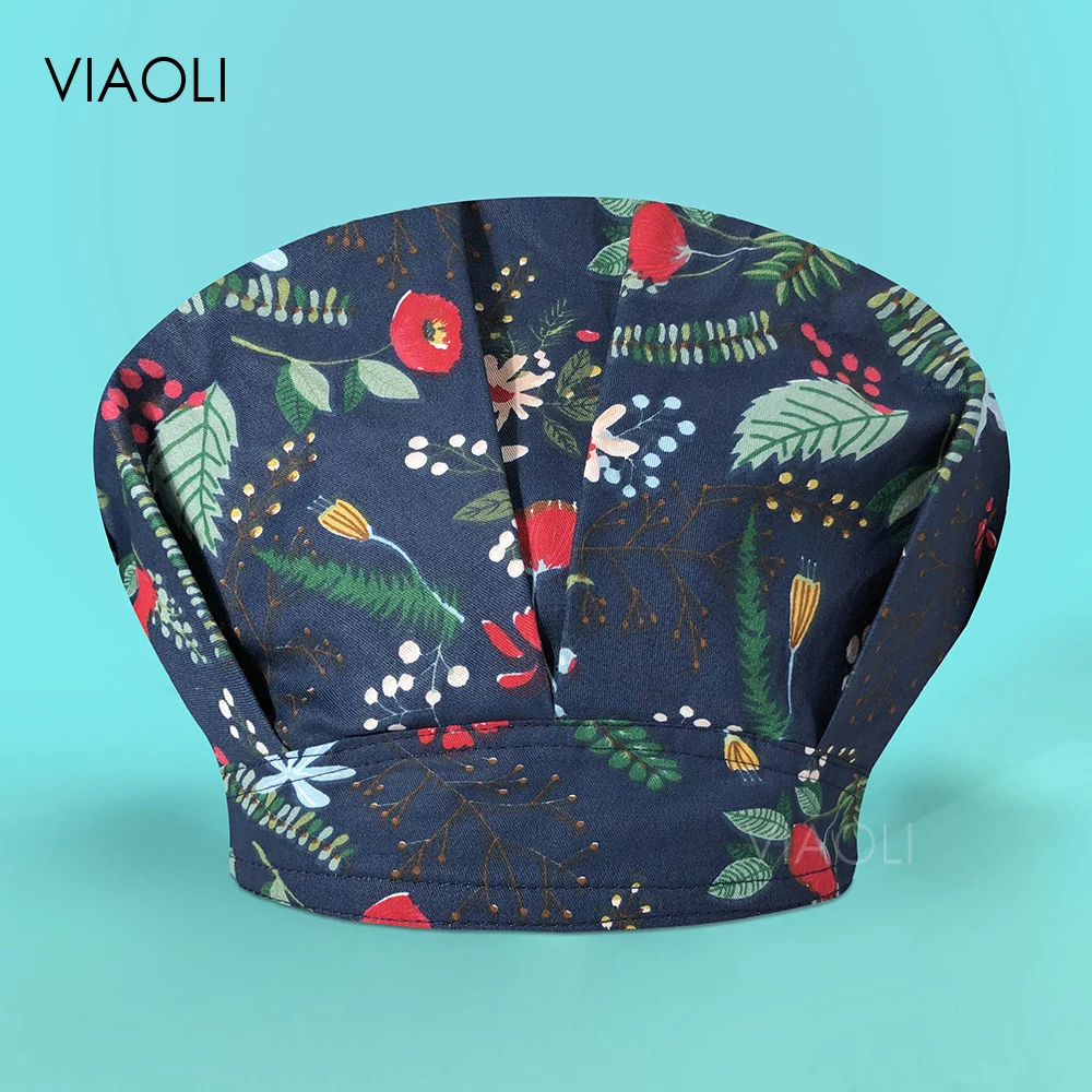 

Cooking Female Chef Puts Lampblack To Work Fluffy Caps Male Doorman Nurse Doctor Clean Elastic Medical Accessories Hats Pet Shop