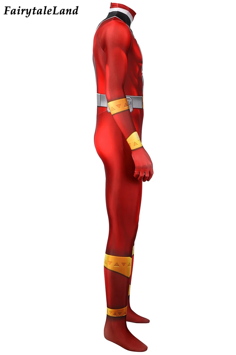 Костюм KISHIRYU SENTAI Ryusoul Red Ranger для косплея костюм на Хэллоуин динозавра рейнджера