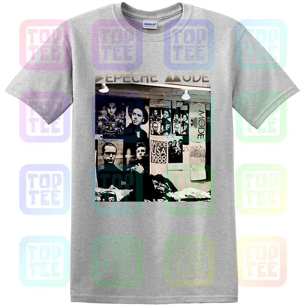 Depeche Shirt Mode-101(1988) DM черная футболка хлопок все размеры S-3XL
