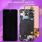 Оригинальный протестированный 5,9 дюймовый оригинальный дисплей A405 для Samsung Galaxy A40 ЖК-экран дигитайзер A40 2019 ЖК-дисплей в сборе с инструментами