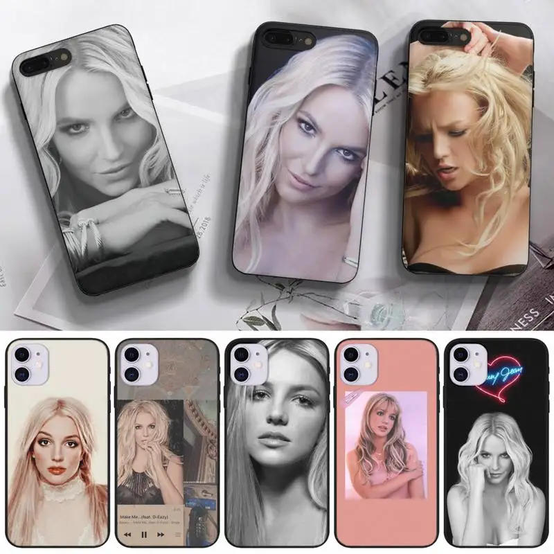 

Webber Depp Britney Spears Phone Case For Samsung Galaxy Note 4 8 9 10 20 S8 S9 S10 S10E S20 Plus UITRA Ultra Black