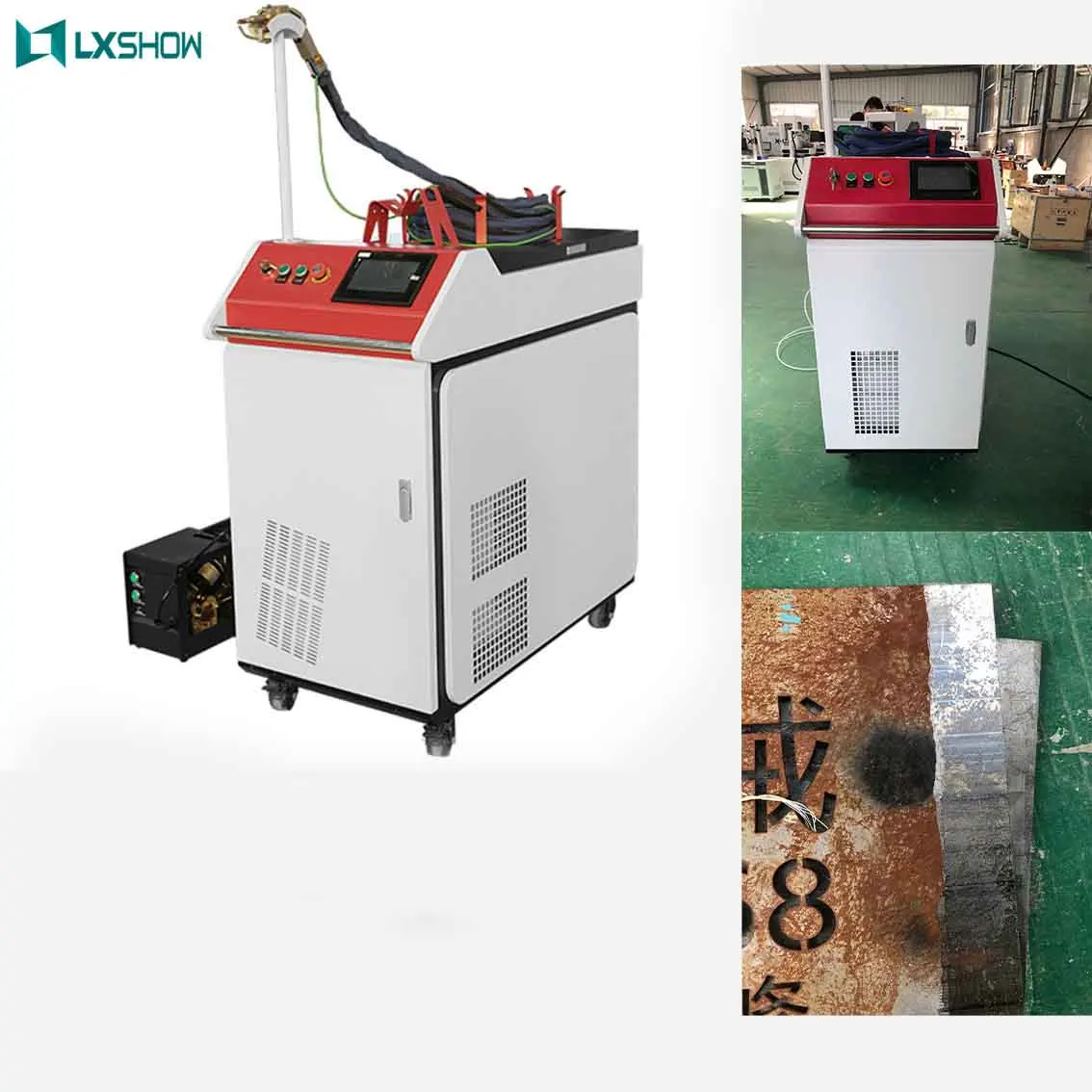 Мощный чистящий продукт портативная волоконная лазерная машина 1000 Вт Китай 2 кВт