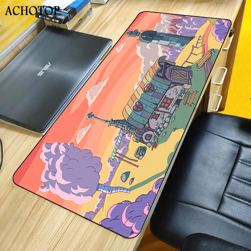 

2020 New Anime Design Durable Rubber Large Waterproof Mouse Pad Lockedge Mat Size Is 400x900x4mm Xxl