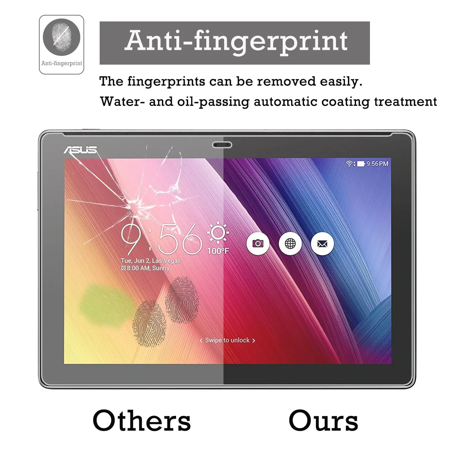 Защитное стекло закаленное для Asus Zenpad 10 Z300M Z300C Z300CL Z300CG Z300MFL 1&quot|screen protector|zenpad glassz300cg