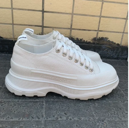 

Women Shoes Spring/Autumn Alexander Canvas Shoes Footwear Casual Shoes High Top Breathable Thick Bottom Sneakers Female