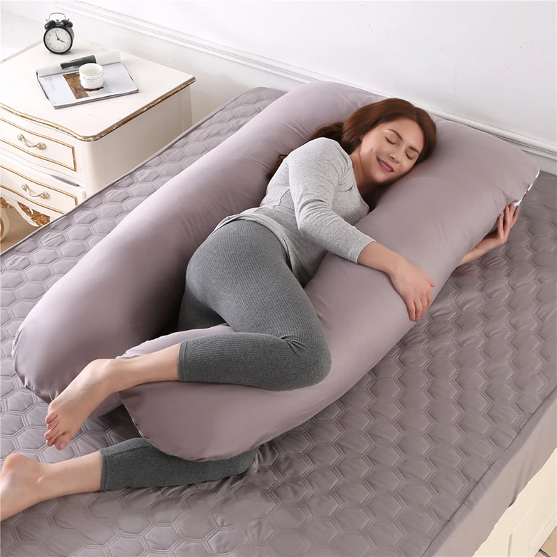 

U-shaped Large Pregnancy Pillows Comfortable Maternity Belt Body Pregnancy Pillow Women Pregnant Side Sleepers Cushion for Bed