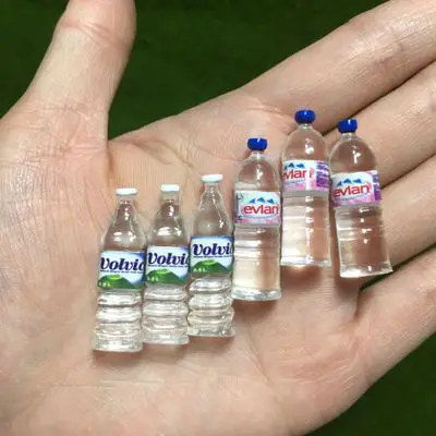 1:12 миниатюрный кукольный домик 4 шт. мини минеральная вода конфеты еда игрушка