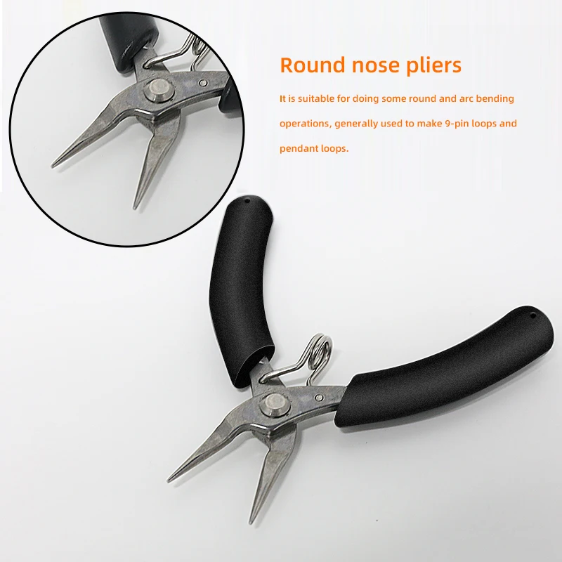Многофункциональные мини-плоскогубцы 3 5 дюйма ювелирные изделия с круглым носом