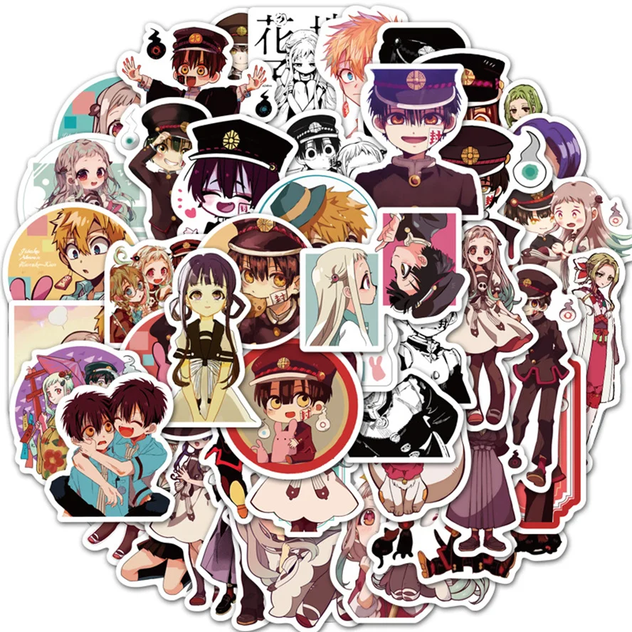 

10/30/50PCS Cartoon Anime Graffiti Sticker Suitcase Notebook Mobile Phone Notebook Scooter Decoration Sticker Toy Wholesale