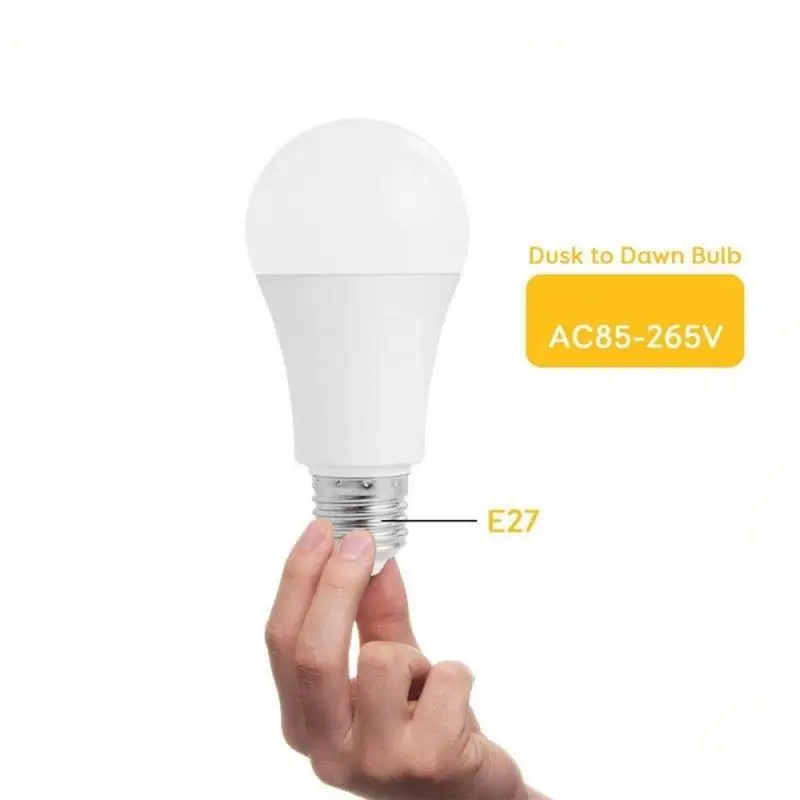 

Radar Motion LED Dusk To Dawn Sensor Light Bulb E27 5W 7W 9W 12W AC 85-265V Day Night Light Auto ON/OFF LED Smart Lamp