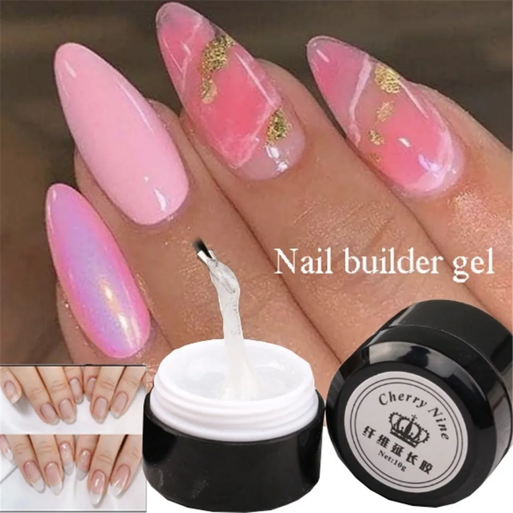 

10ML Builder Nail Gel Polish Clear Nail Gel Varnishes For Nail Art Designed Top Coat Nail Primer Soak off Semi Permanent UV Gel