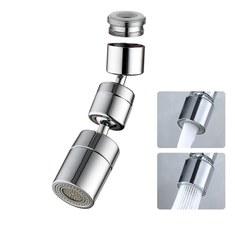 

M22/24 1080 Degree Swivel Kitchen Faucet Aerator Adjustable Dual Mode Sprayer Filter Diffuser Water Saving Nozzle Faucet