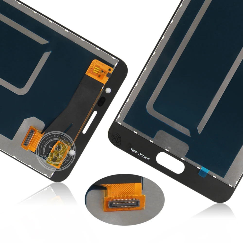 ЖК дисплей AMOLED/TFT для Samsung Galaxy J7 Max G615 сенсорный дигитайзер сенсорное стекло в