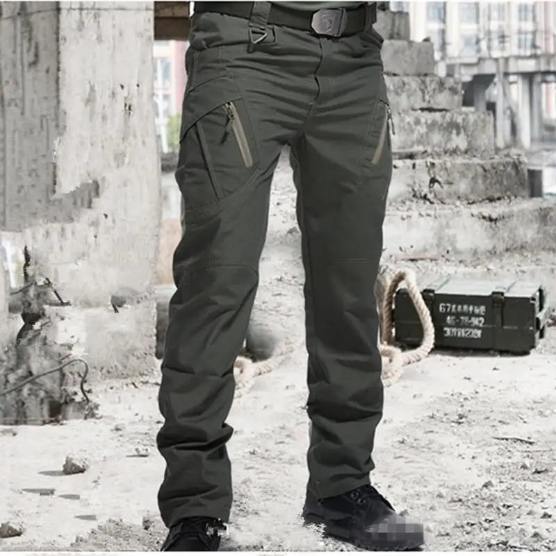 

City Military Tactical Pants Men SWAT Combat Army Trousers Men Many Pockets Waterproof Casual Cargo Pants Sweatpants S-5XL