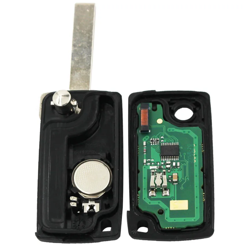 Keyless Entry Remote Key Fob 2 Button 433MHz ID46 for Citroen C3 A51 Model DS3 VA2 Blade 2010-2013 | Автомобили и мотоциклы