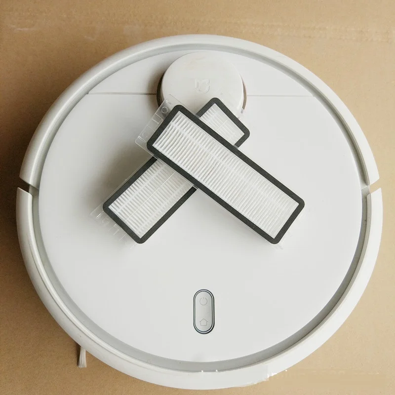 2 шт. Замена моющийся hepa-фильтр для Xiaomi Mi робот 1 2-го поколения Mi home Roborock подметальный робот пылесос запчасти