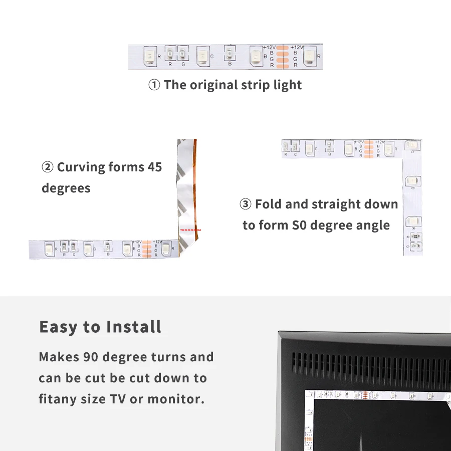 Светодиодный светильник 12 в 24 в RGB RGBW RGBWW PC SMD 5050 60 светодиодный/s 5 м 12 24 В Вольт Светодиодный светильник s водонепроницаемая лампа лента ТВ ПОДСВЕТКА