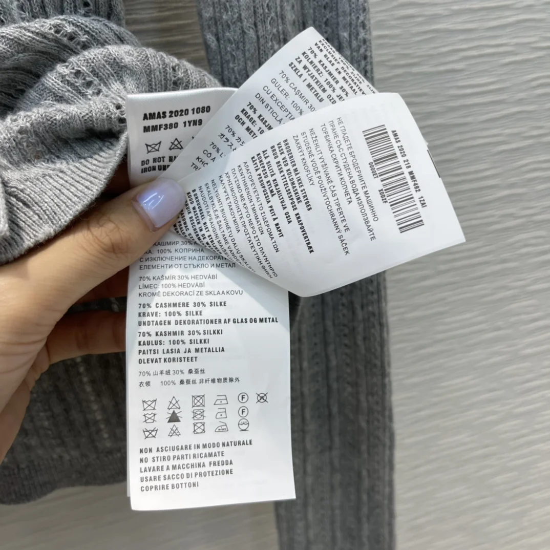 

Luxury Brand Knitted Solid Cardigan Sweaters Women Good Quality Long Sleeve 70% Cashmere Cardigan Slim Sweaters Lady Autumn 2021