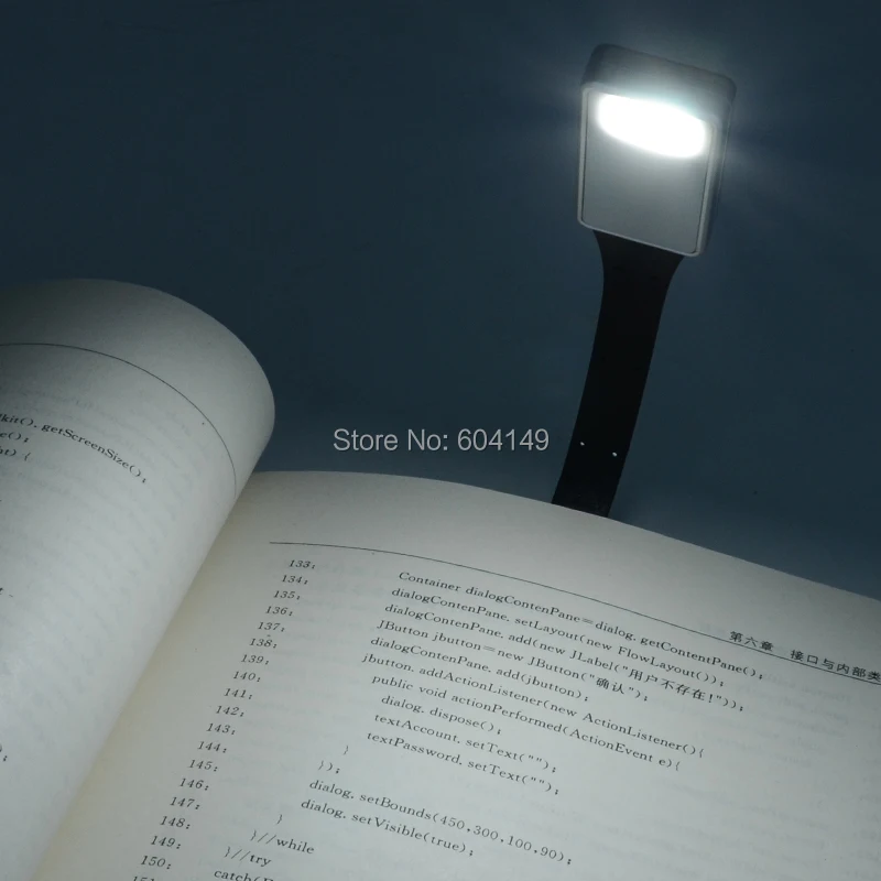 3 цвета перезаряжаемая электронная книга Светодиодная лампа для Kindle бумаги USB