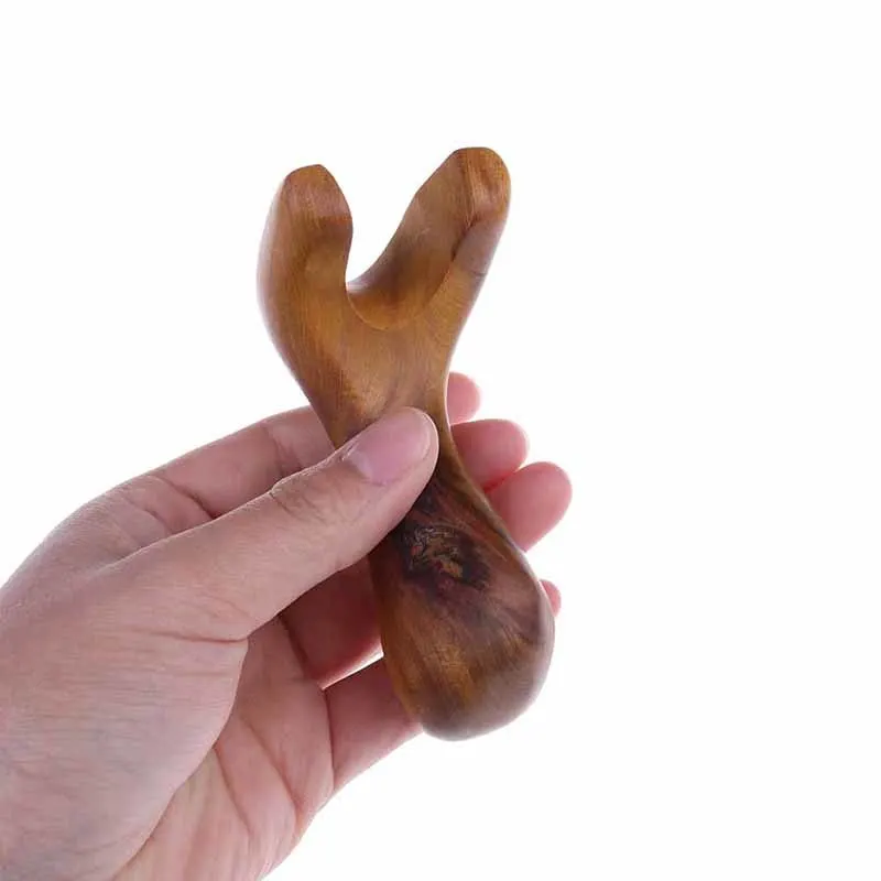 1 шт. Спа Массаж Здоровье ароматный деревянный нос для лица Gua Sha инструмент