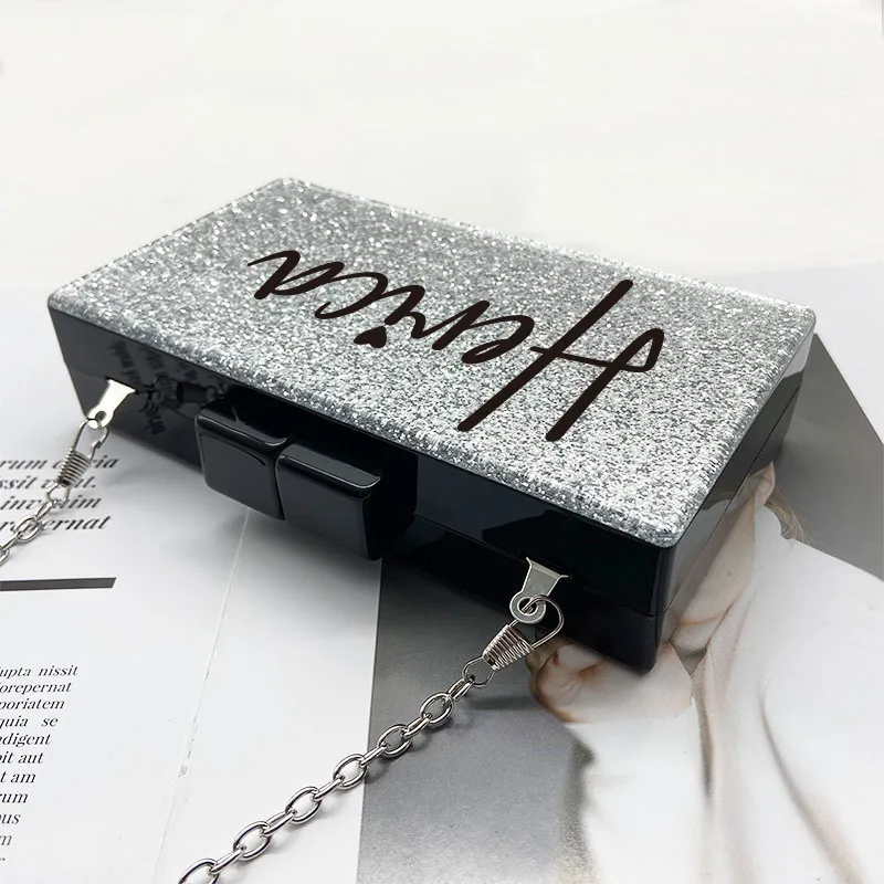 Новая женская сумка мессенджер брендовая модная Элегантная акриловая вечерняя