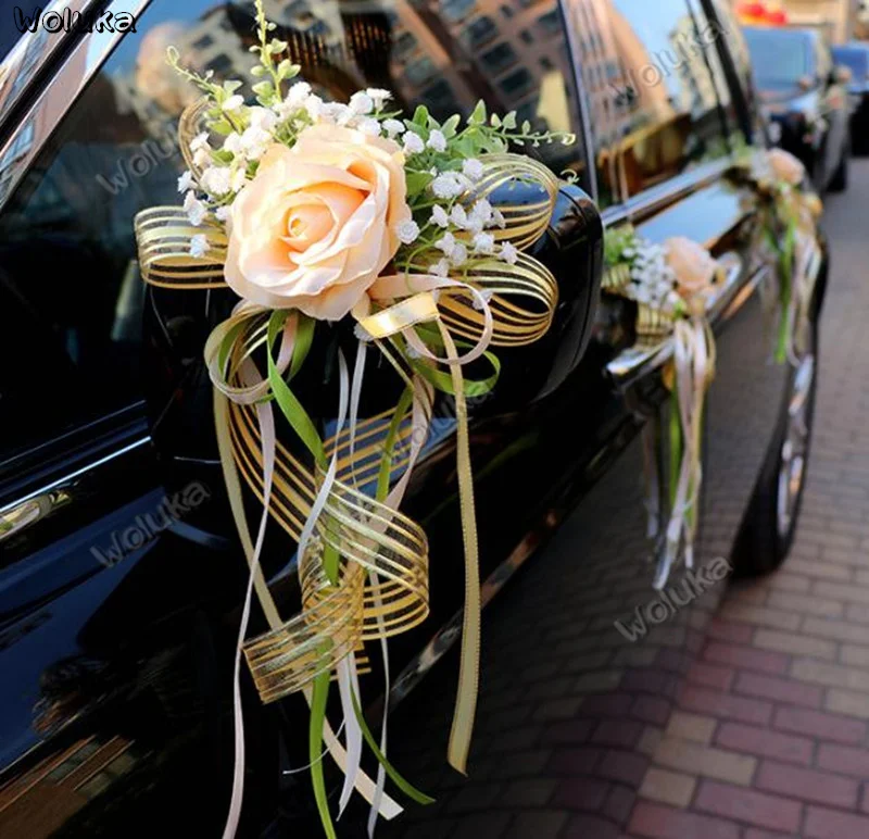 Украшение для автомобиля набор украшений свадебного большая V-образная Лилия
