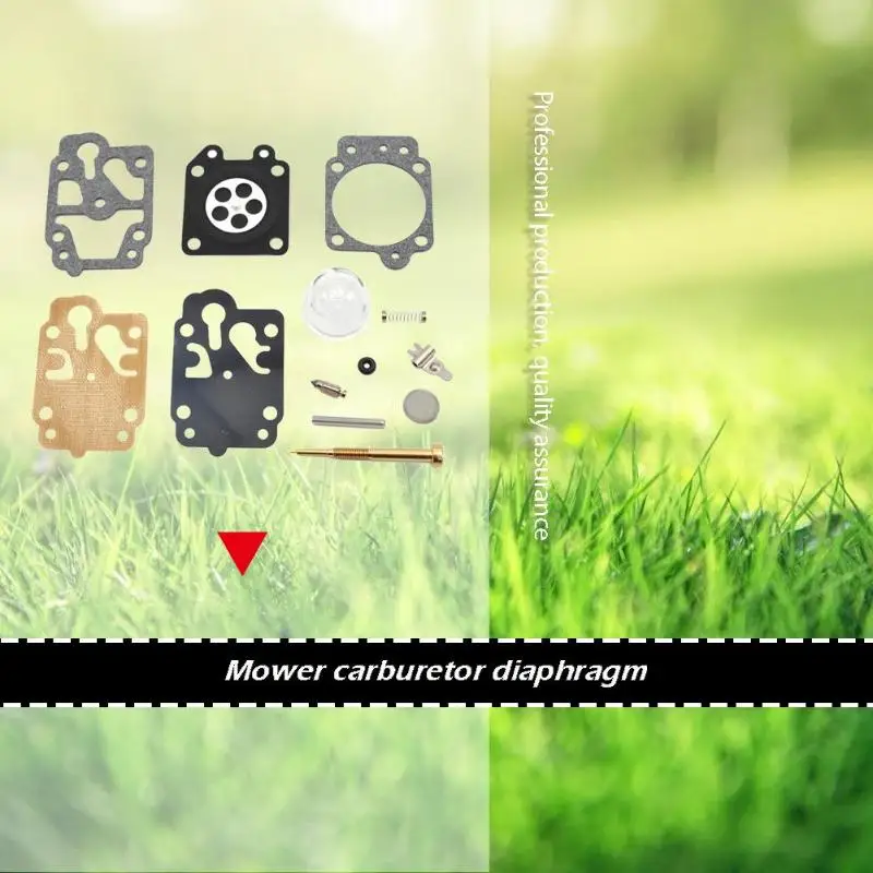 Карбюратор диафрагма трава триммер прокладки карбюратор набор аксессуаров для