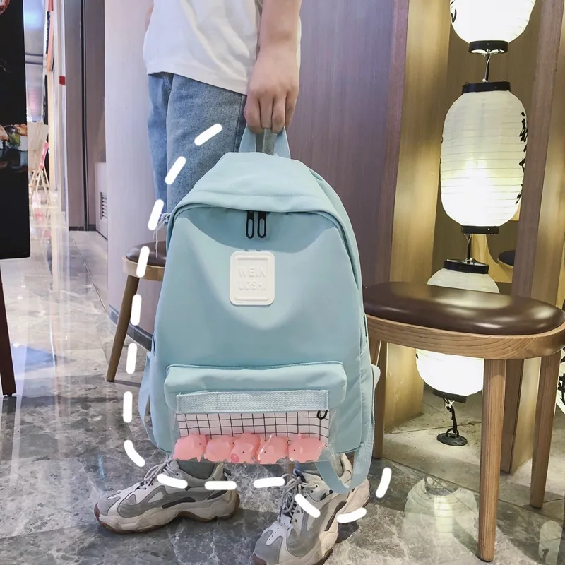 Новинка 2022 женские холщовые школьные ранцы в стиле преппи брендовый дорожный