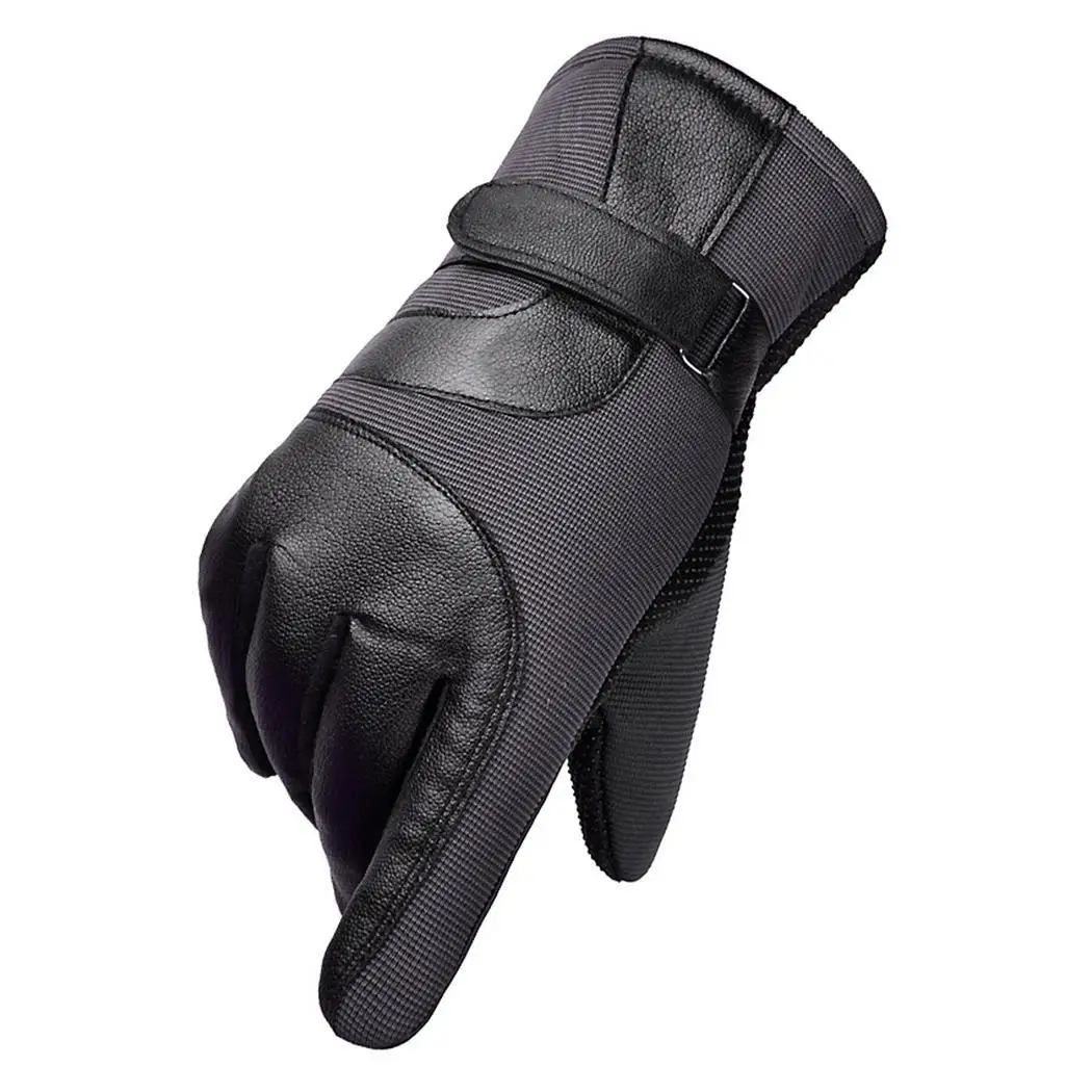 Уличные зимние велосипедные утолщенные теплые спортивные лыжные перчатки с