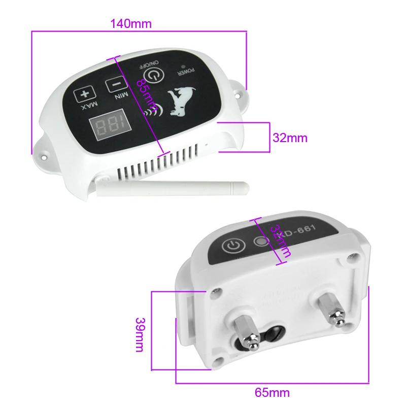 Водонепроницаемый Беспроводной дистанционный Собака Забор Системы 1/2/3 домашних