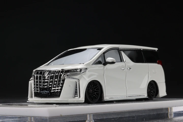 

TP 1:64 Toyota LBWK ALPHARD MPV Business Nanny Car Limited Collector Edition Resin Metal Diecast Model Toy Gift