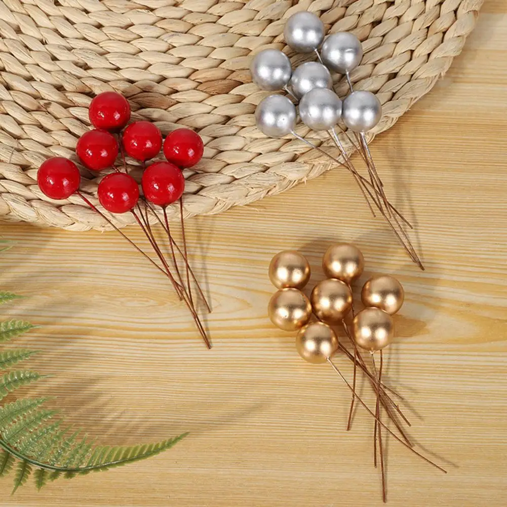 

Decoration Polystyrene Styrofoam Artificial Red Fruit Berry for Party