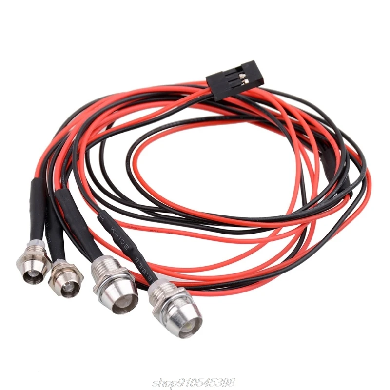 

4 Light Kit RC Car Accessories Led Remote Control Light A08 21 Dropshipping