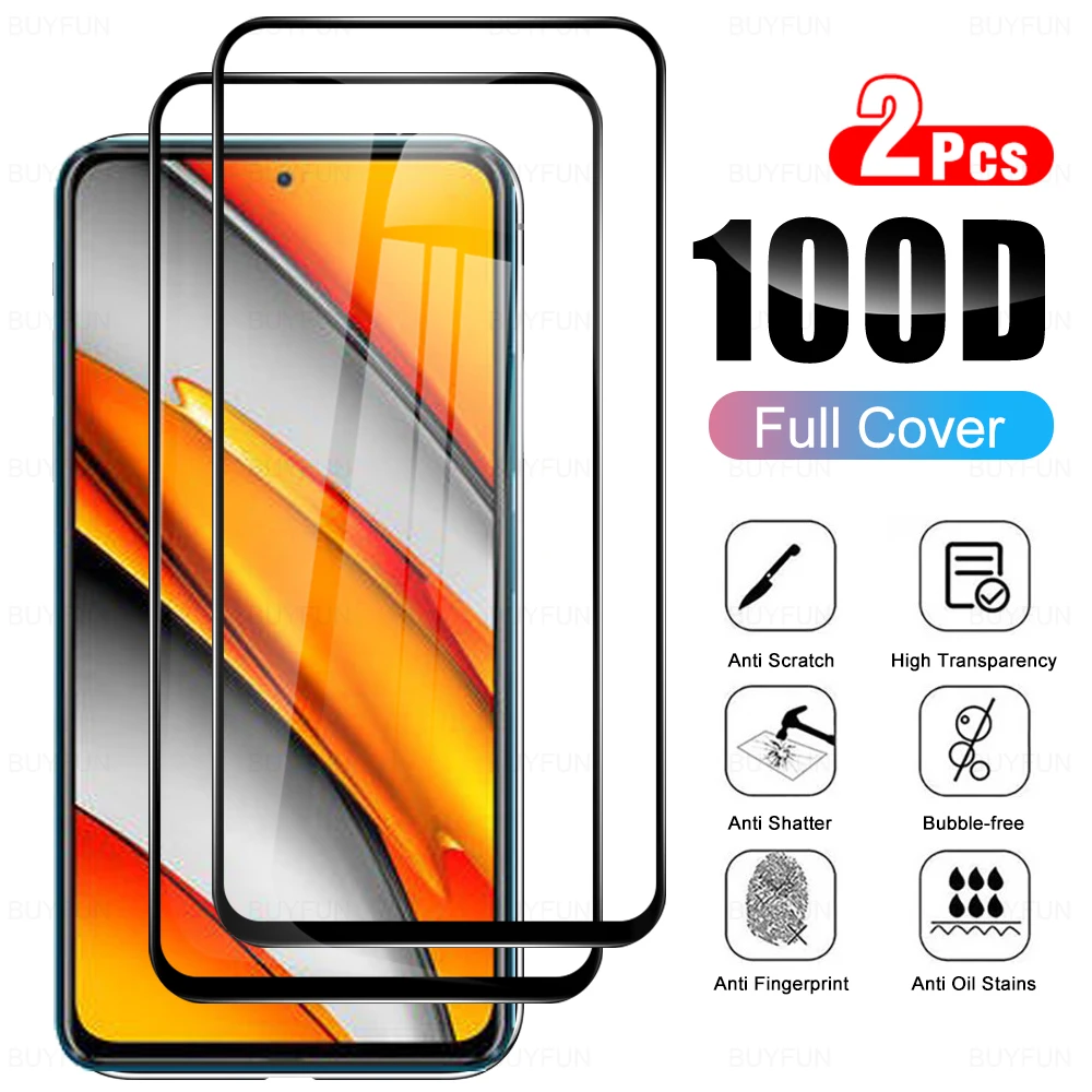 

Защитное стекло для Xiaomi Poco F3, 2 шт.