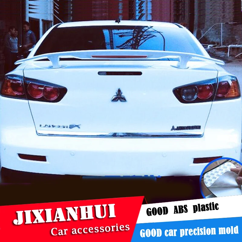 Спойлер для Lancer LACCER 2006 2016 Mitsubishi jsK спойлер из АБС пластика автомобиля заднего