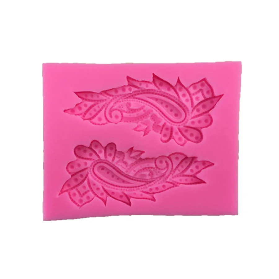 

Peacock Feather Cake Mold DIY Silicone Flip Sugar Baking Tool X044